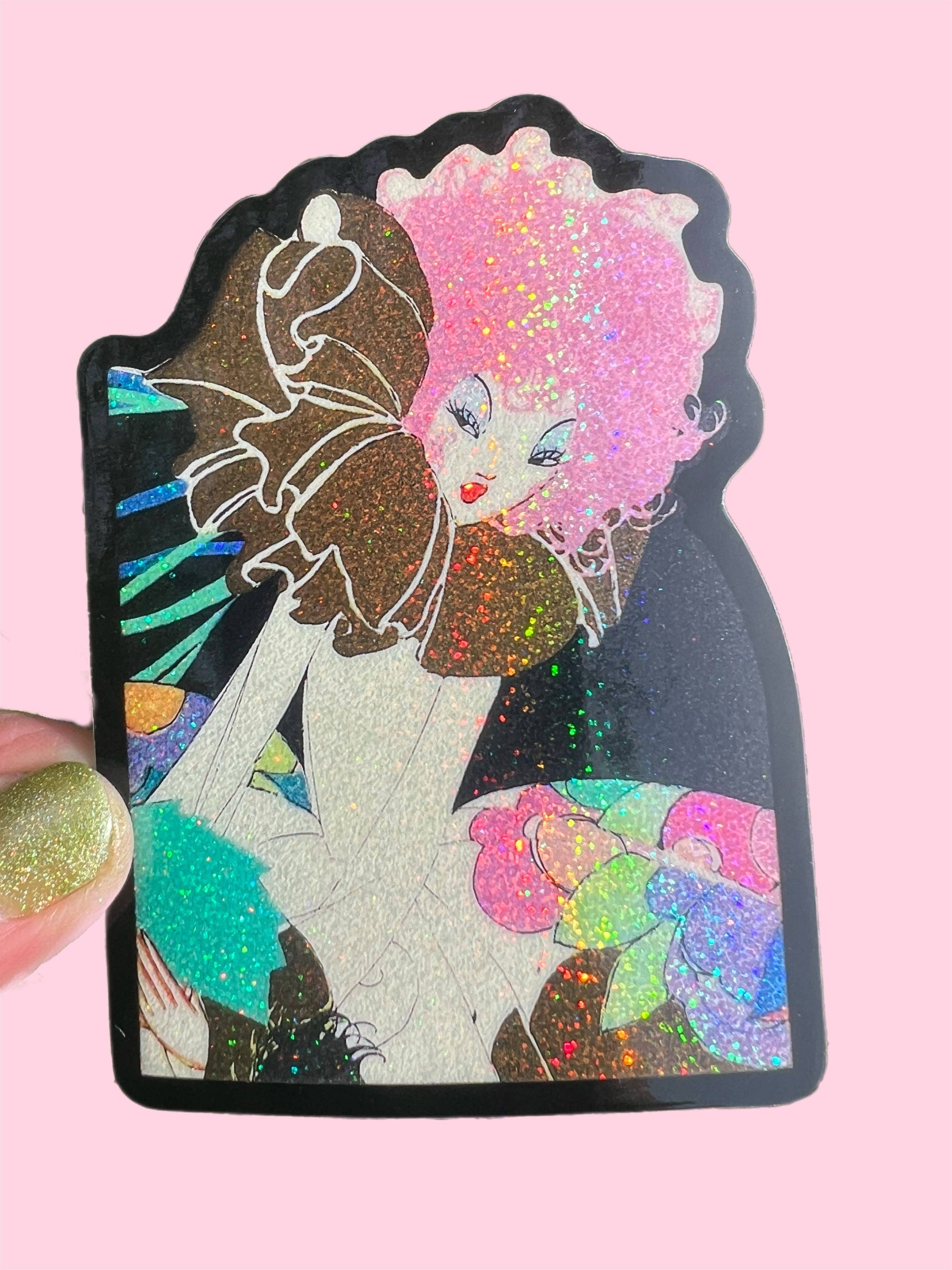 Pink Fairy Sticker