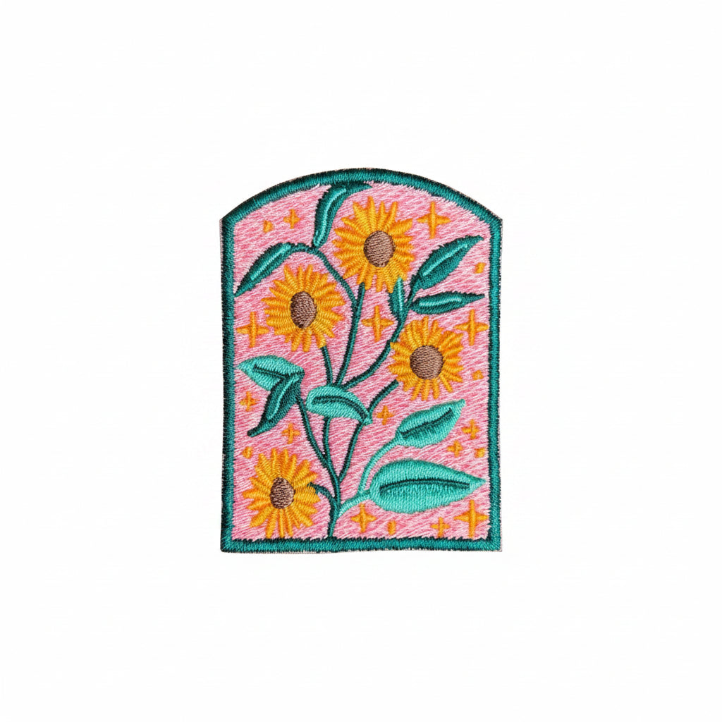 The Space Bureau - Sunflowers Patch - Iron-on