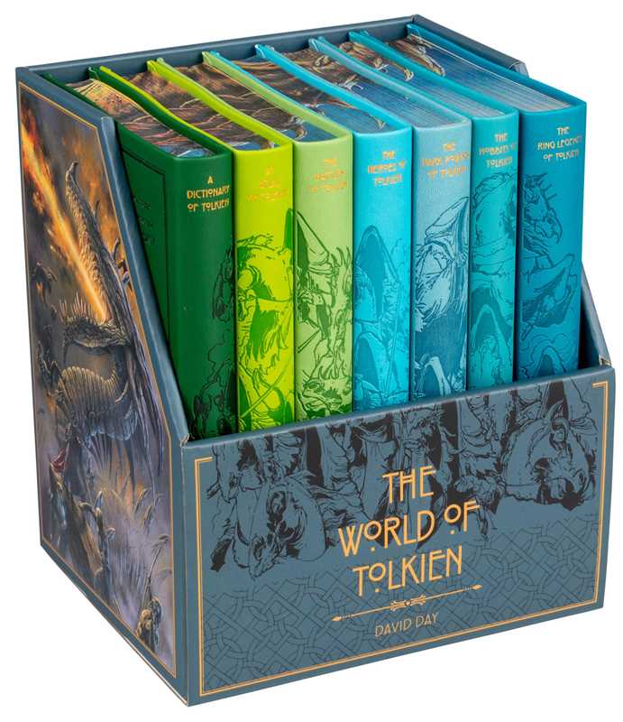 World of Tolkien Seven-Book Boxed Set by David Day
