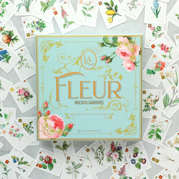 La Fleur - Board Game - Chateau Gardens in Rococo France