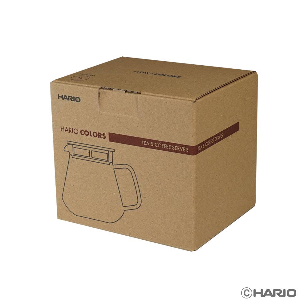 Hario - Colors Glass Coffee and Tea Server 600mL: Grey