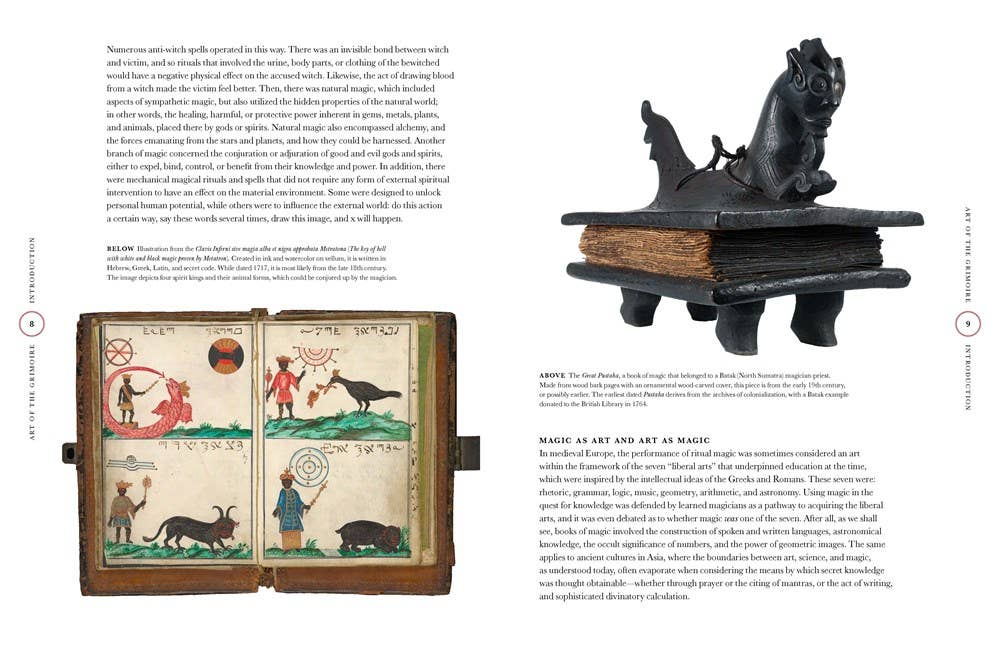 Art of the Grimoire: An Illustrated History of Magic Books: Hardcover
