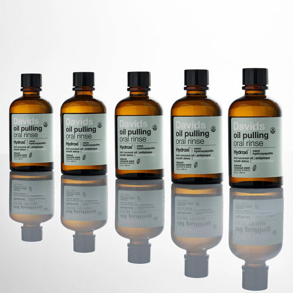 Davids - Hydroxi™ Oil Pulling Oral Rinse with Nano Hydroxyapatite