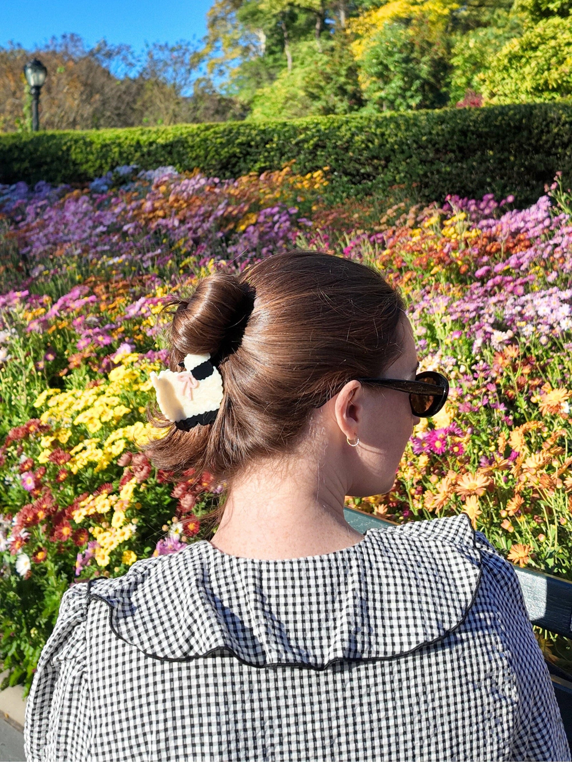 Solar Eclipse - Sheep Claw Hair Clip