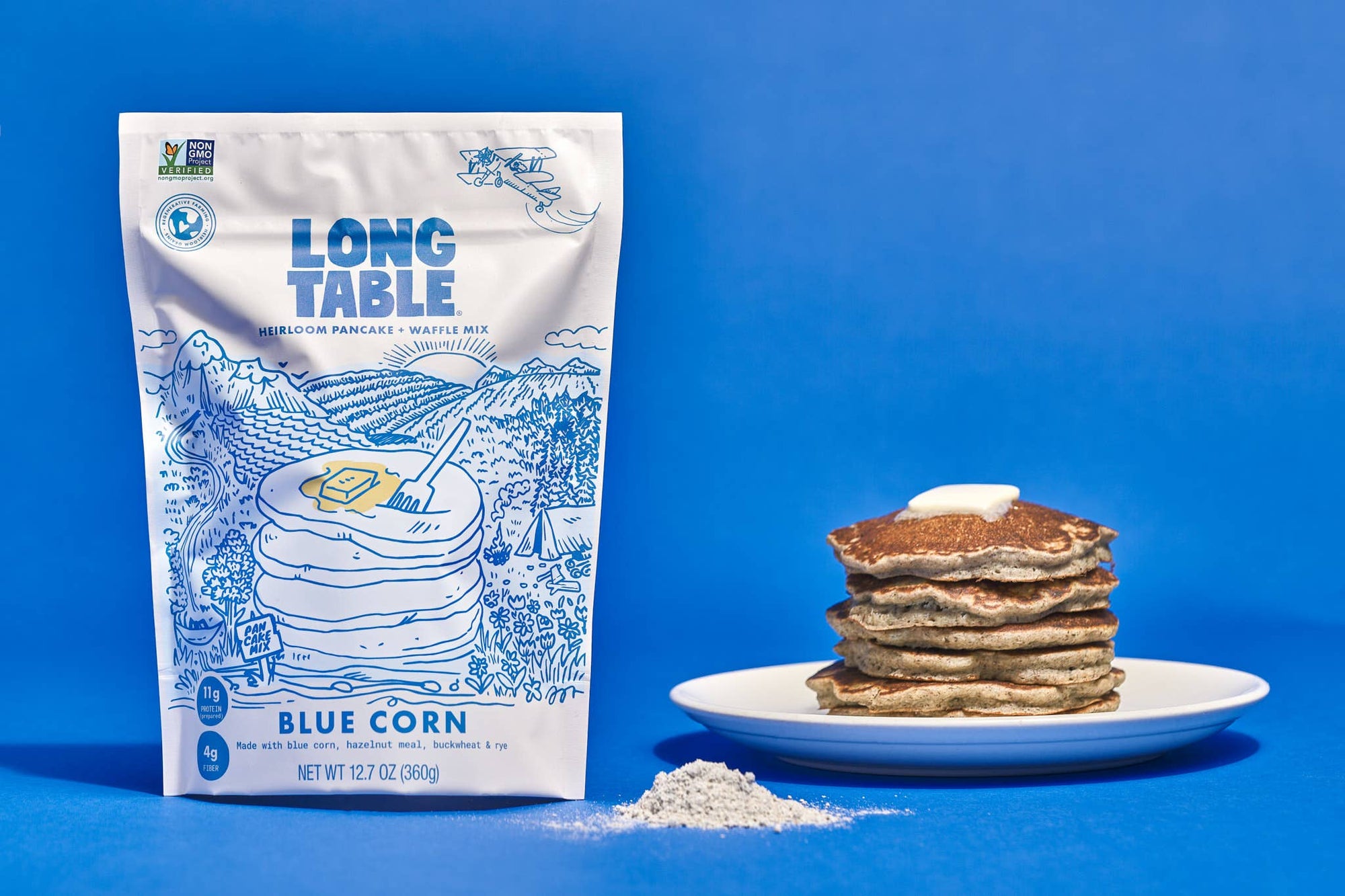 Blue Corn Pancake + Waffle Mix - Space Camp