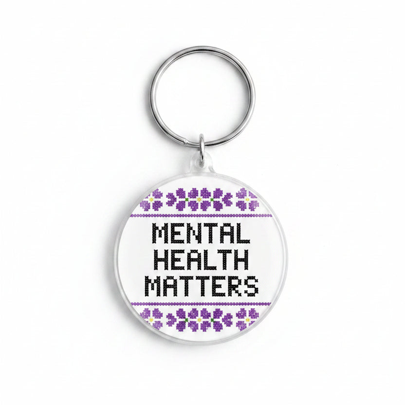 Mental Health Matters Keychain