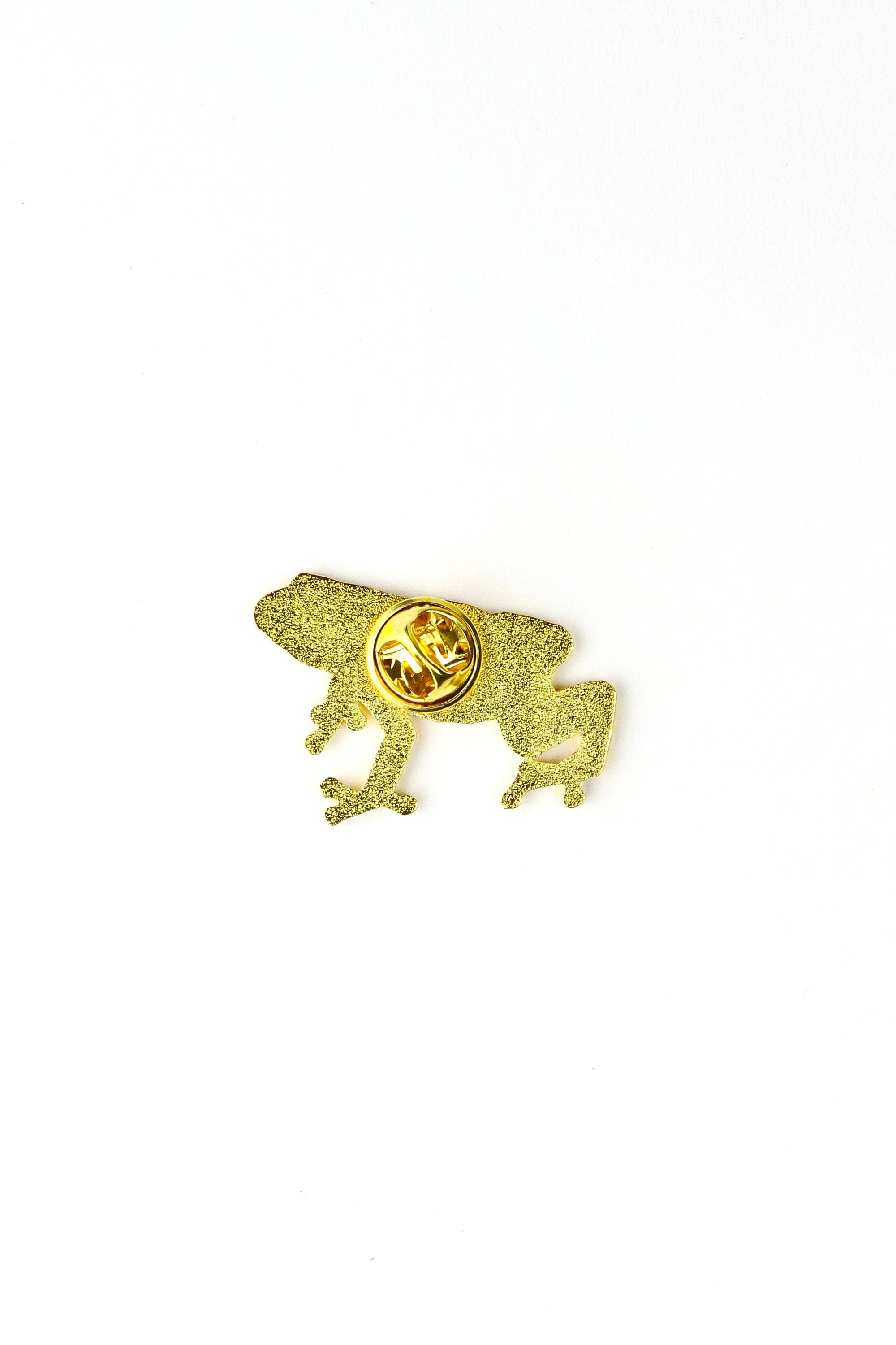 Strawberry Poison Dart Frog Enamel Pin (Dendrobates pumilio)