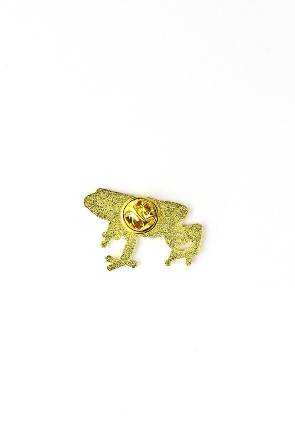 Strawberry Poison Dart Frog Enamel Pin (Dendrobates Pumilio)