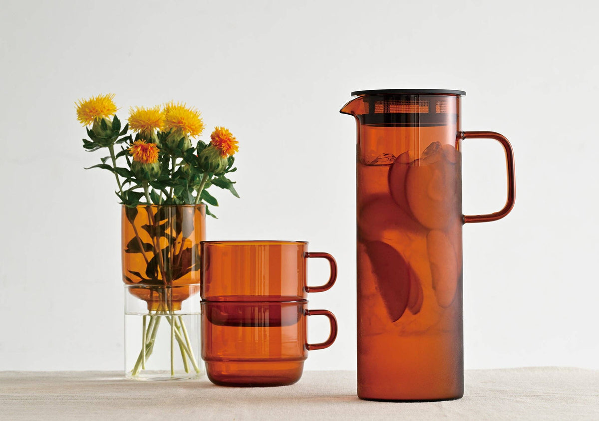 Hario - Colors Glass Series - Cold Brew Pitcher 800mL: Grey