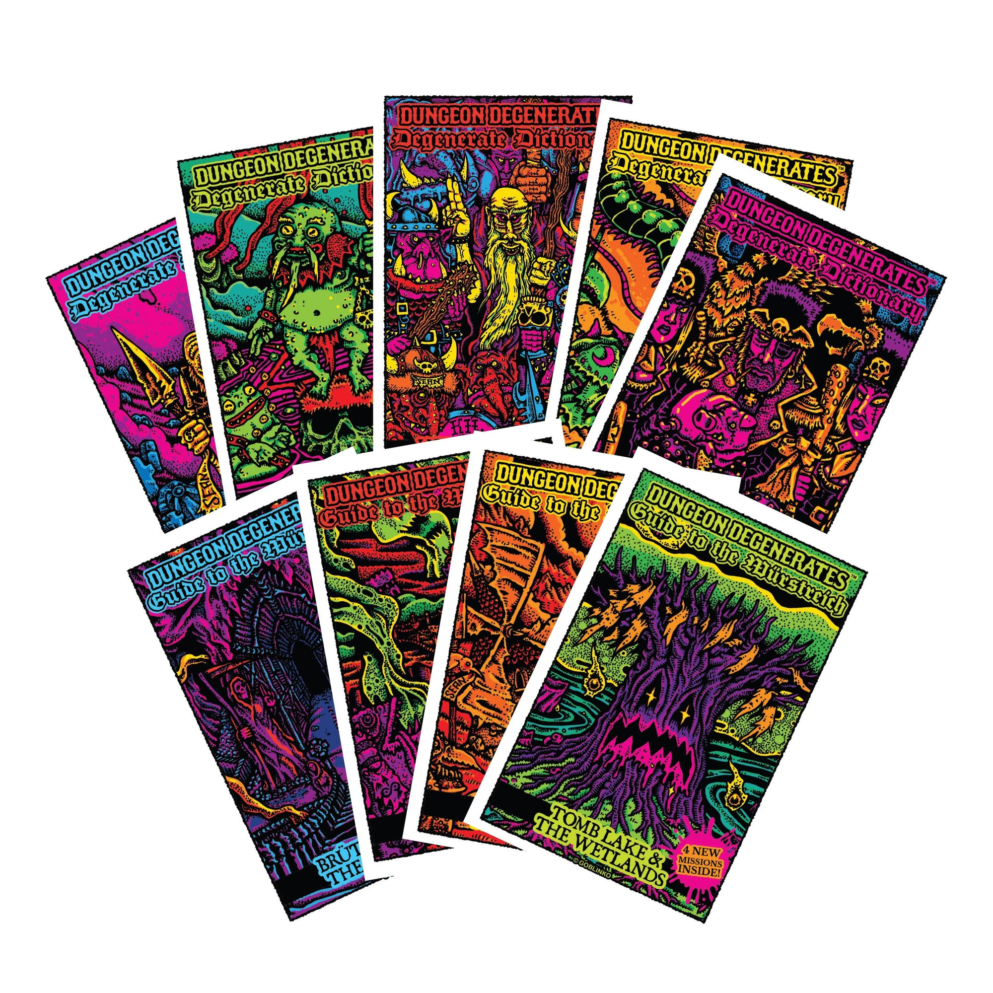 GOBLINKO - Dungeon Degenerates Lore Book Bundle at Space Camp in Portland, Oregon
