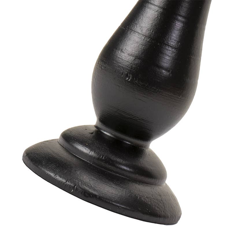 Crystal Ball on Stand - Black