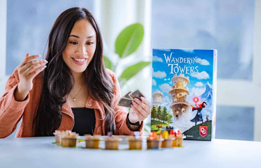 Capstone Games - Wandering Towers: Base Game / 30 minutes / 1-6 Players