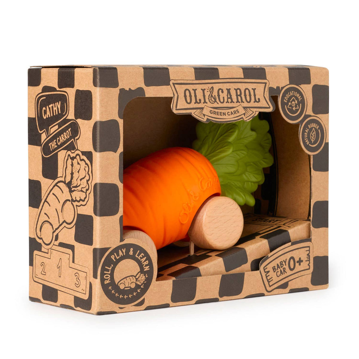 Oli & Carol - Baby Car - Cathy the Carrot