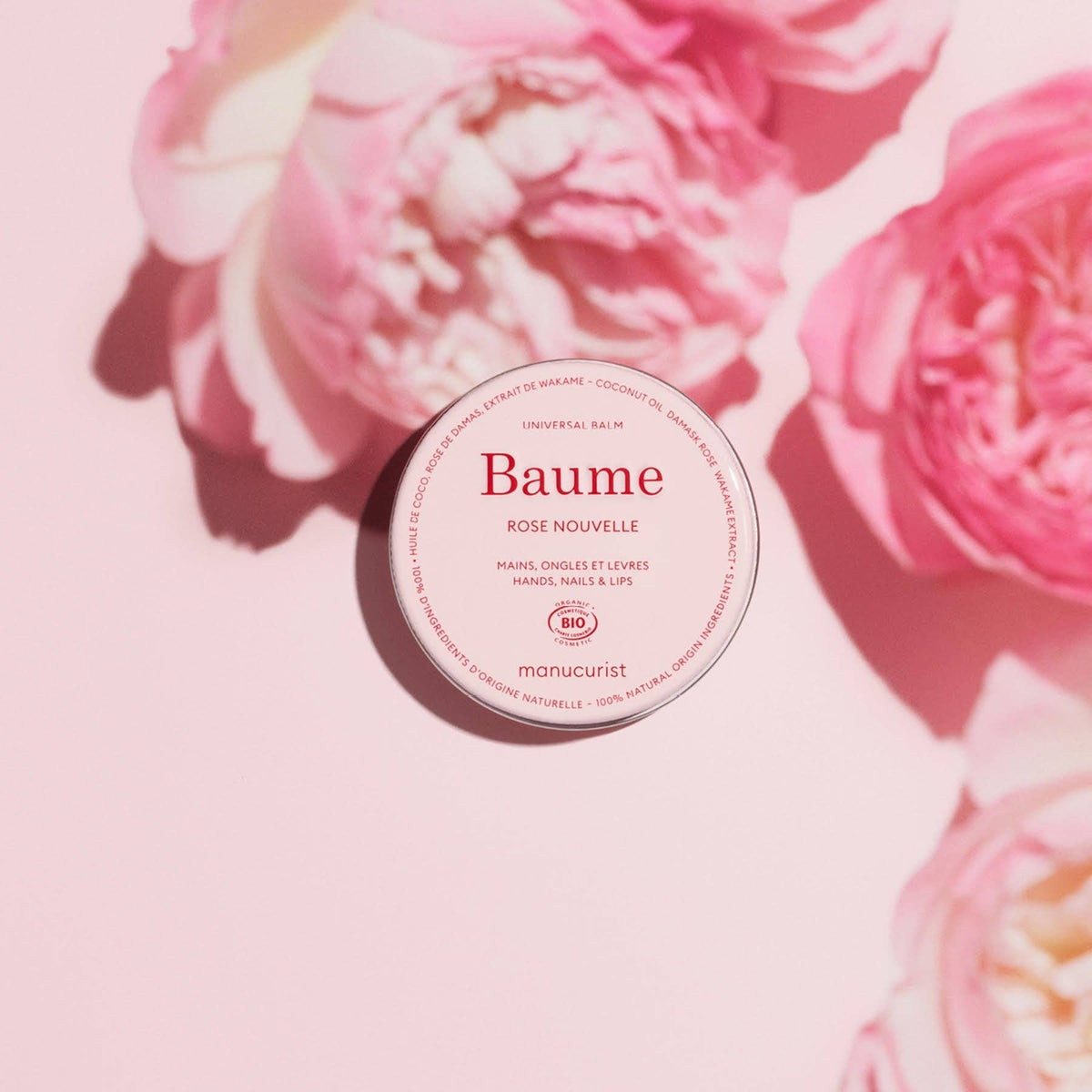 Manucurist - New Rose Balm - COSMOS Organic