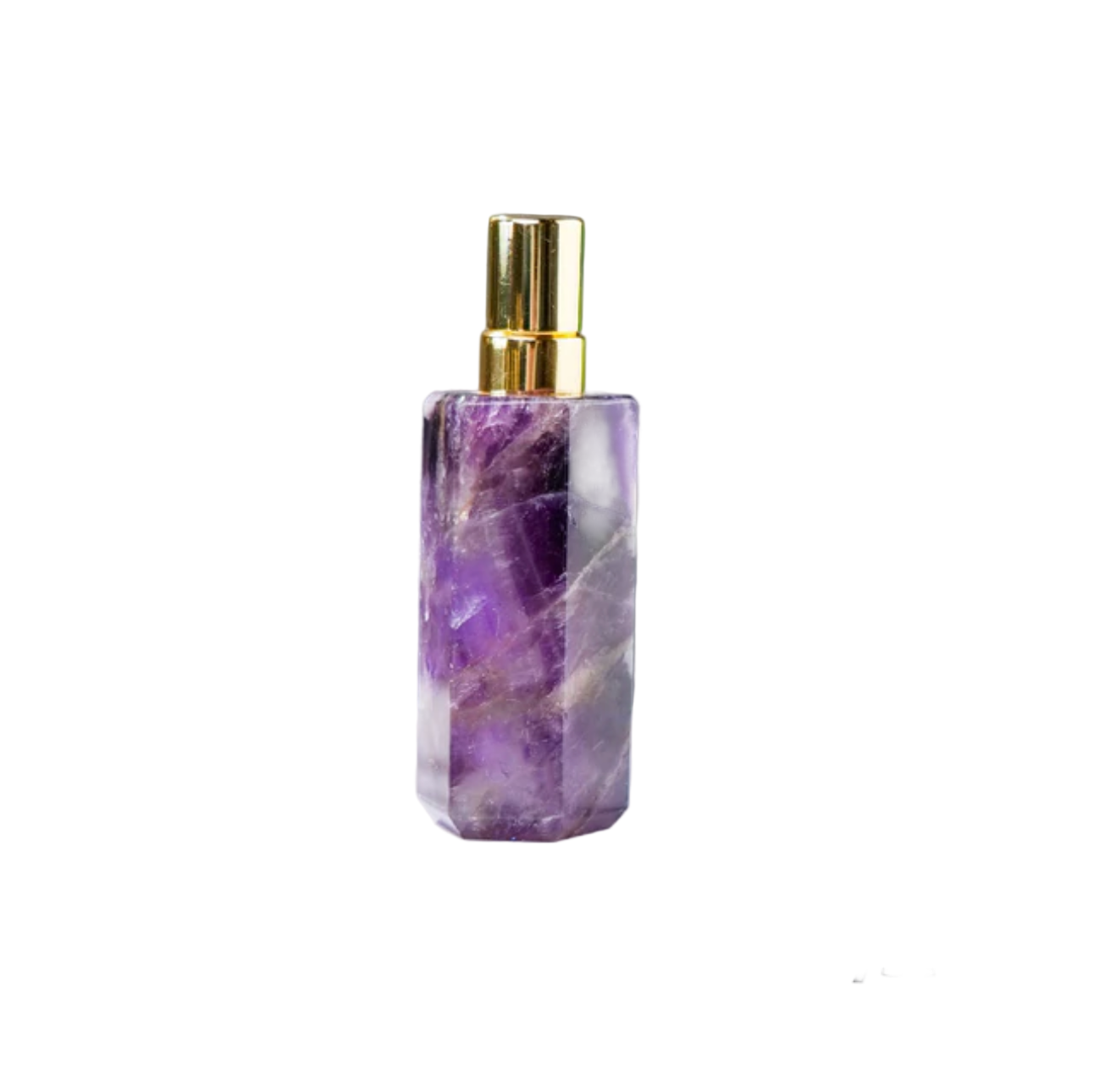 Natural Crystal Gem Perfume Bottles