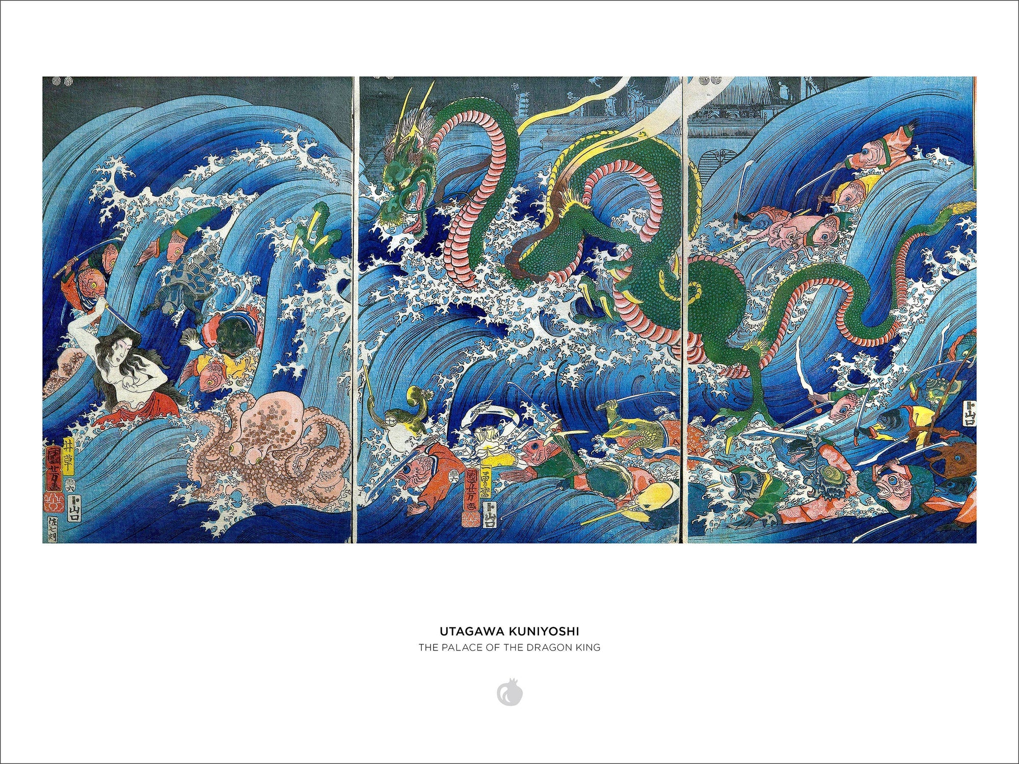 Utagawa Kuniyoshi: The Palace of the Dragon King 1000-Piece Jigsaw Puzzle