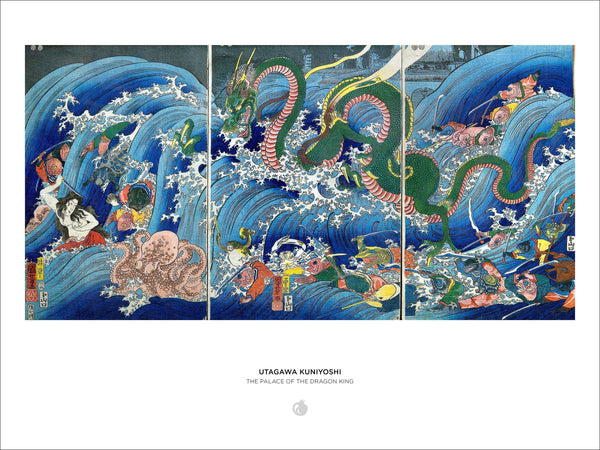 Utagawa Kuniyoshi: The Palace of the Dragon King 1000-Piece Jigsaw Puzzle