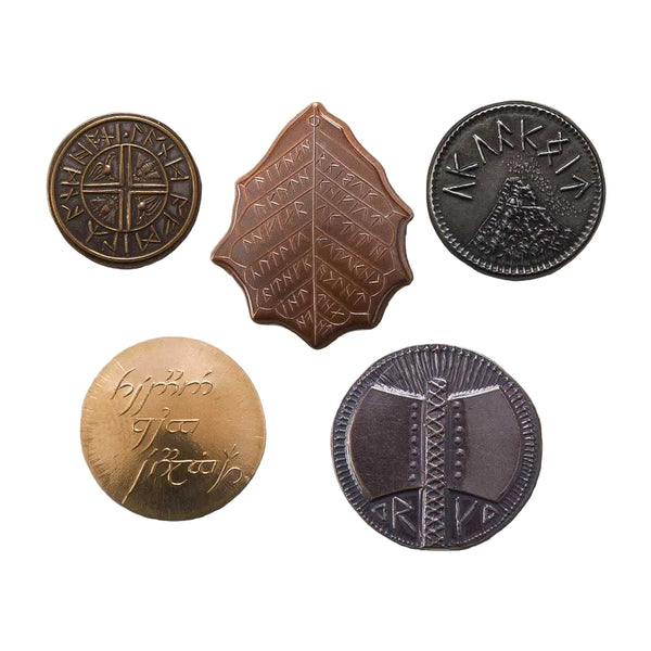 The Lord of the Rings™ Set #1 - Middle-earth Set of Five Coins