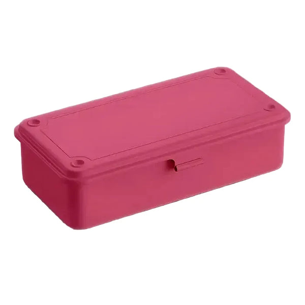 Toyo - Steel Stackable Storage Box T-190 - Shocking Pink
