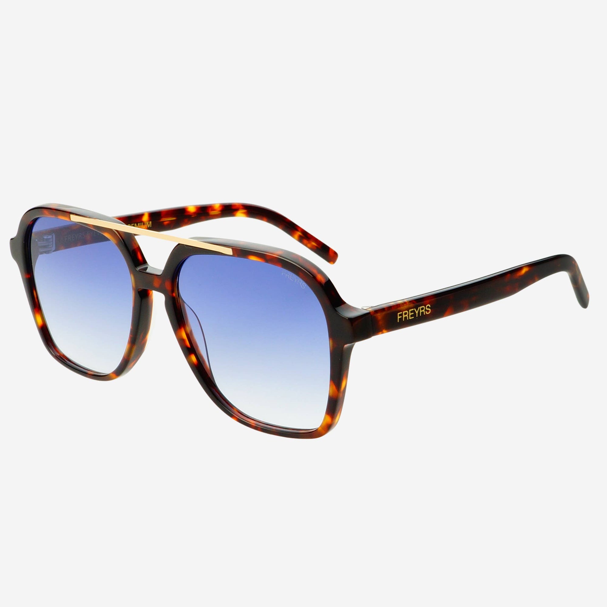 FREYRS - Spencer Sunglasses - Tortoise / Blue