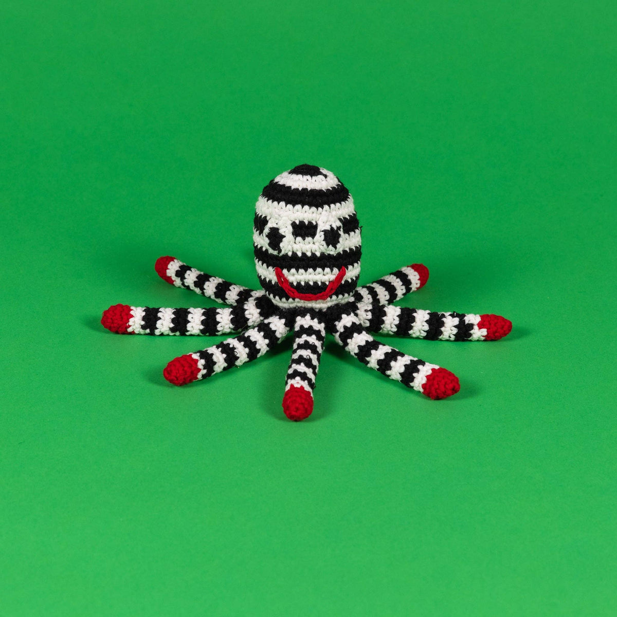 Ware of the Dog - Hand Crochet Dog Toy - Octopus