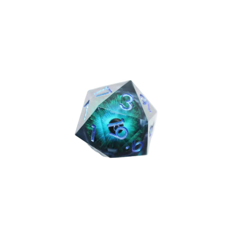 Foam Brain Games 35mm Moving Eye D20 Dice - Blue Cyclops Eye in Portland, Oregon