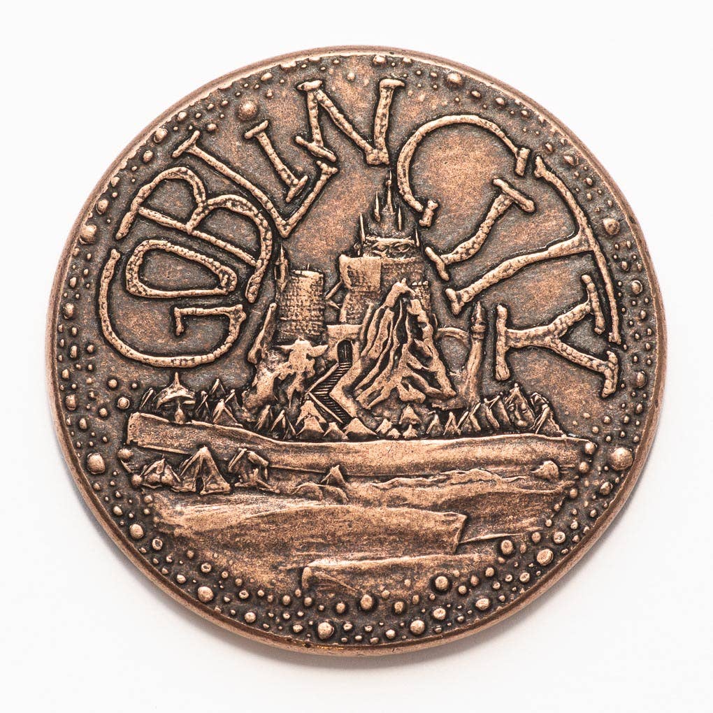 Labyrinth - Goblin King and Goblin City Copper Coin