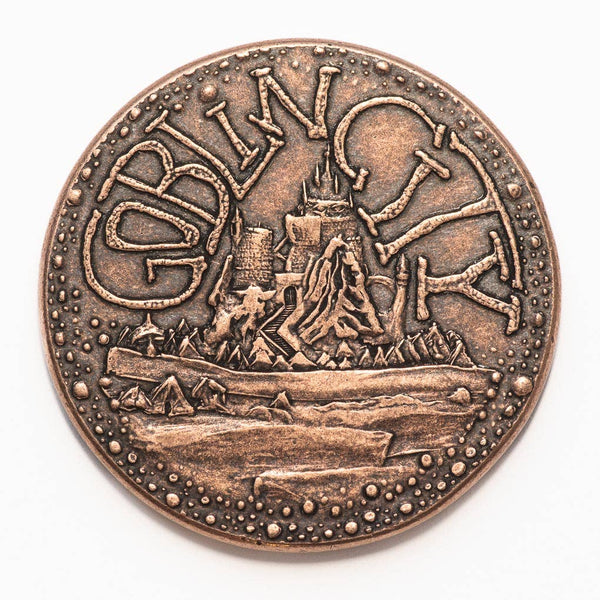 Labyrinth - Goblin King and Goblin City Copper Coin