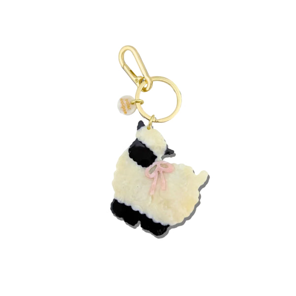 Solar Eclipse - Bag Charm + Keychain - Sheep