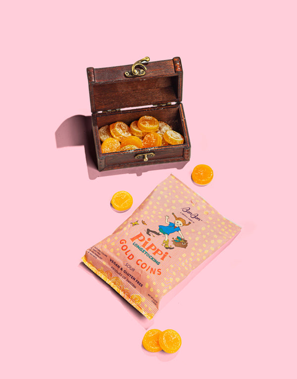 BonBon - Swedish Candy - Pippi Longstocking Gold Coins