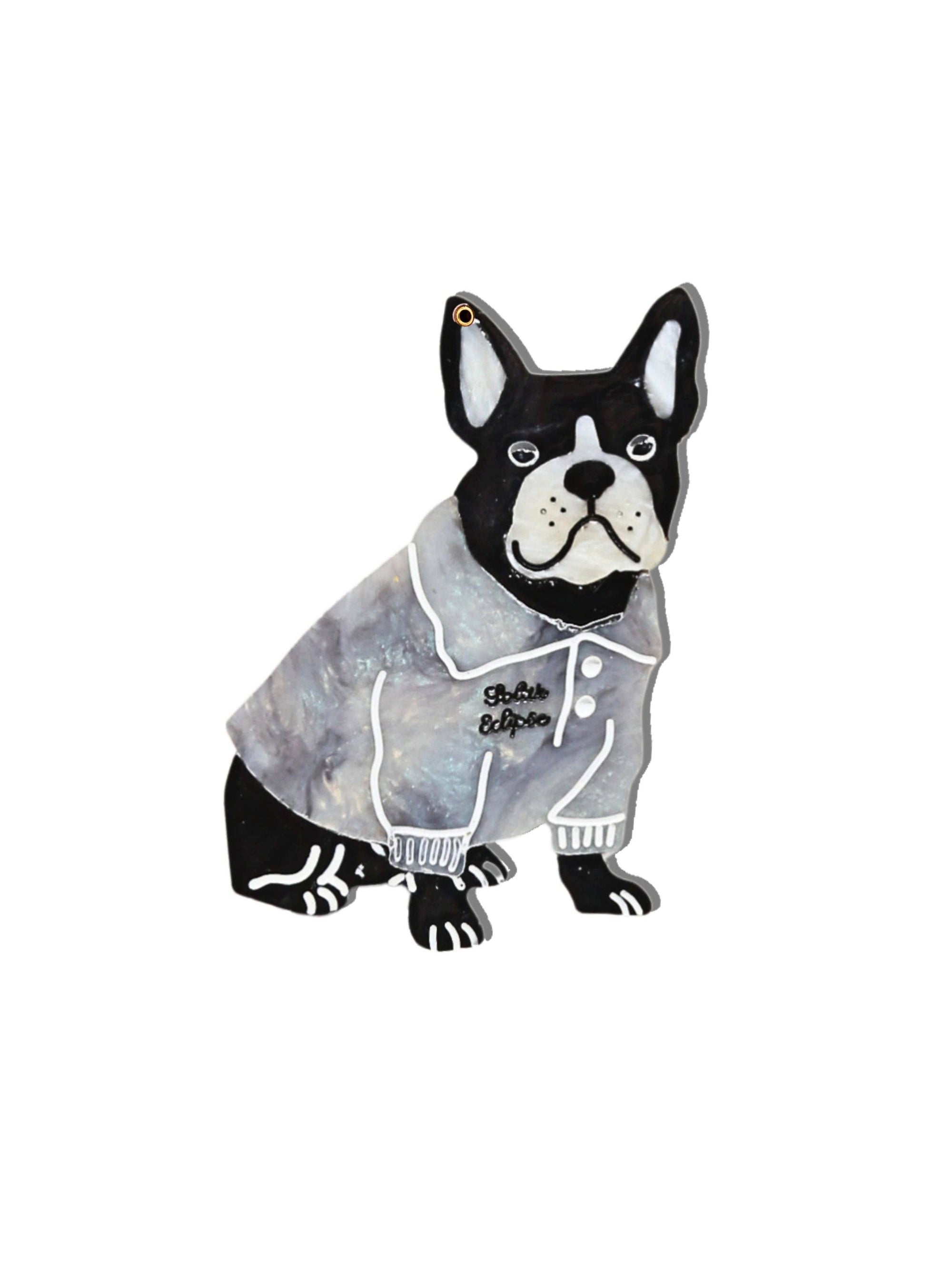 Solar Eclipse - Compact Mirror - Preppy Puppy