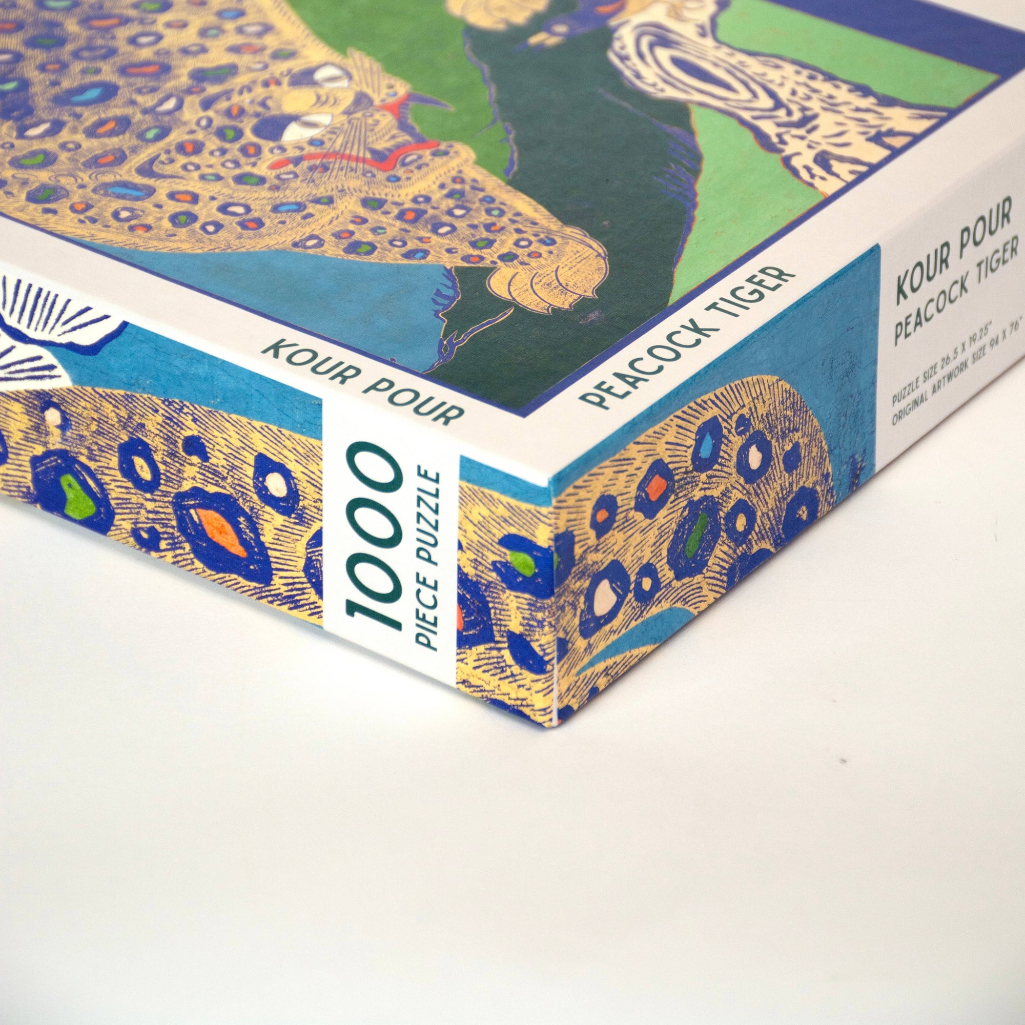 Kinstler Puzzles - Peacock Tiger