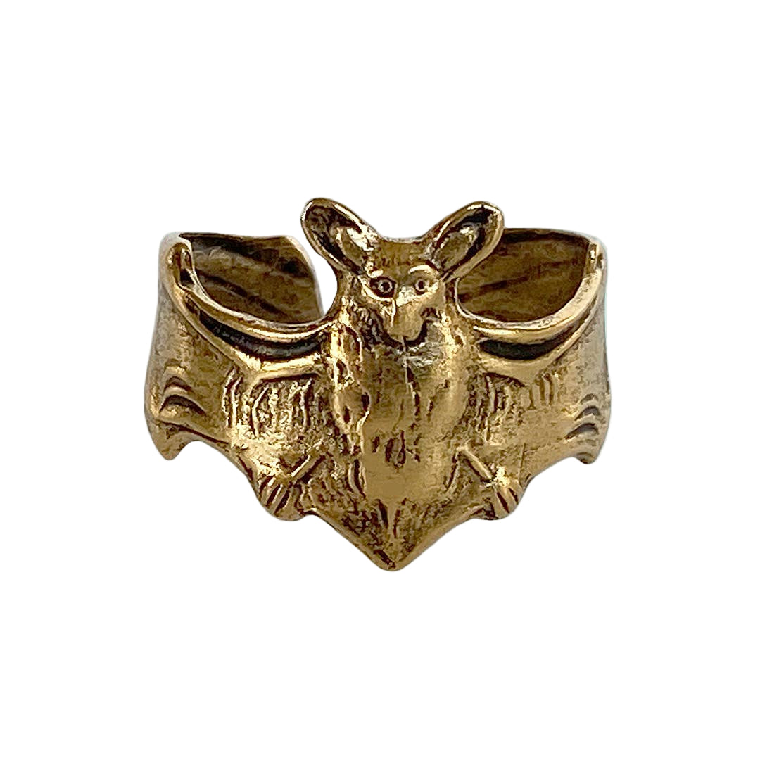 Gold Bat Ring