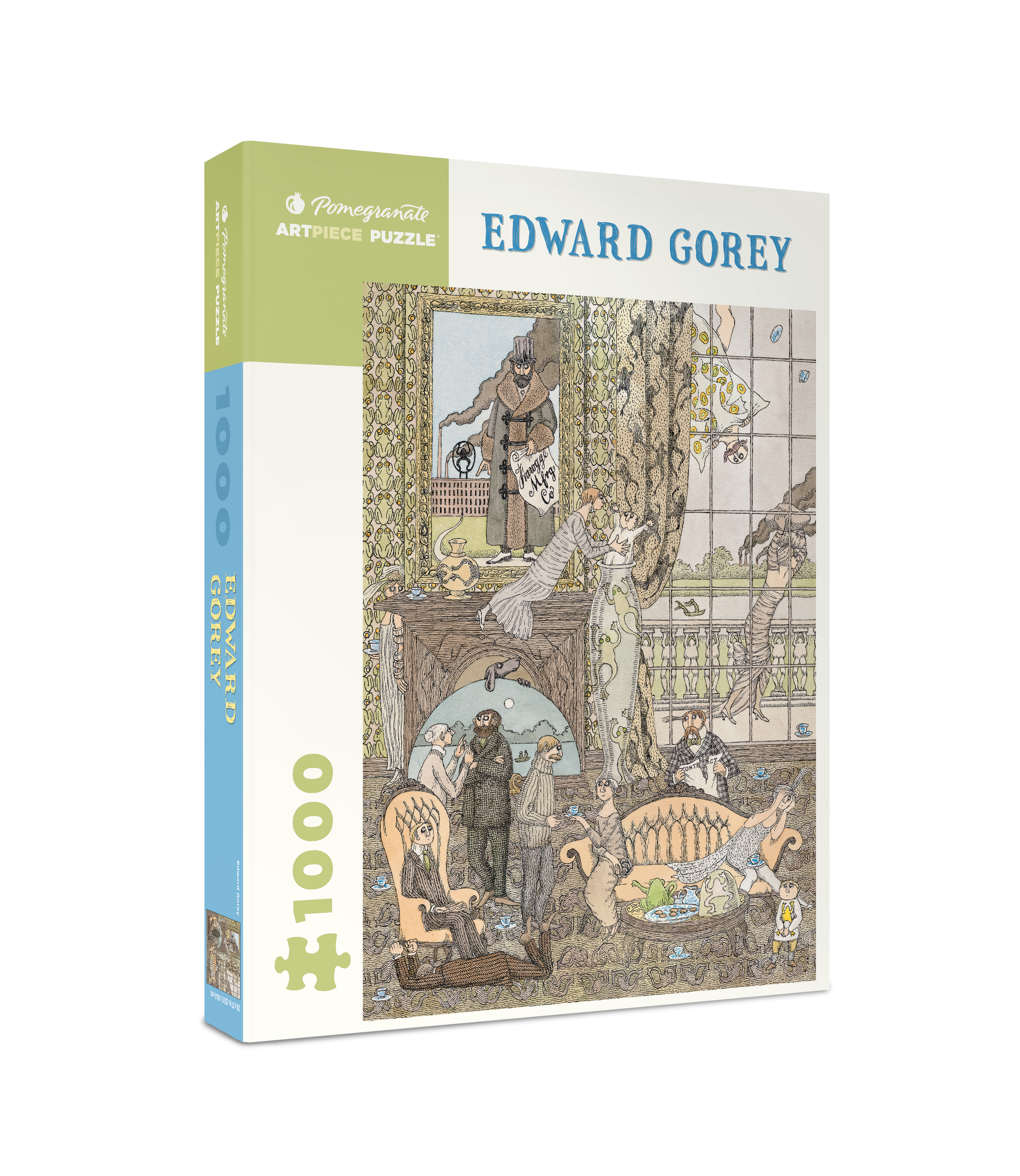 Edward Gorey: Frawgge Mfrg. Co. 1000-piece Jigsaw Puzzle