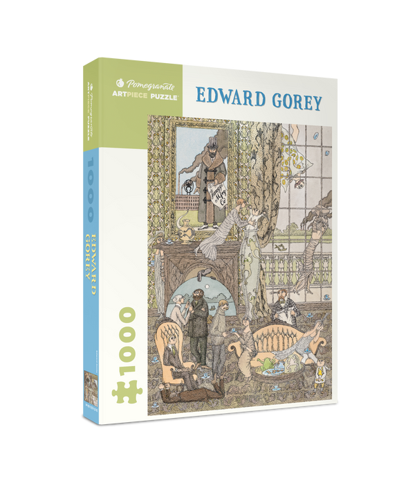 Edward Gorey - Frawgge Mfrg. Co. 1000-piece Jigsaw Puzzle