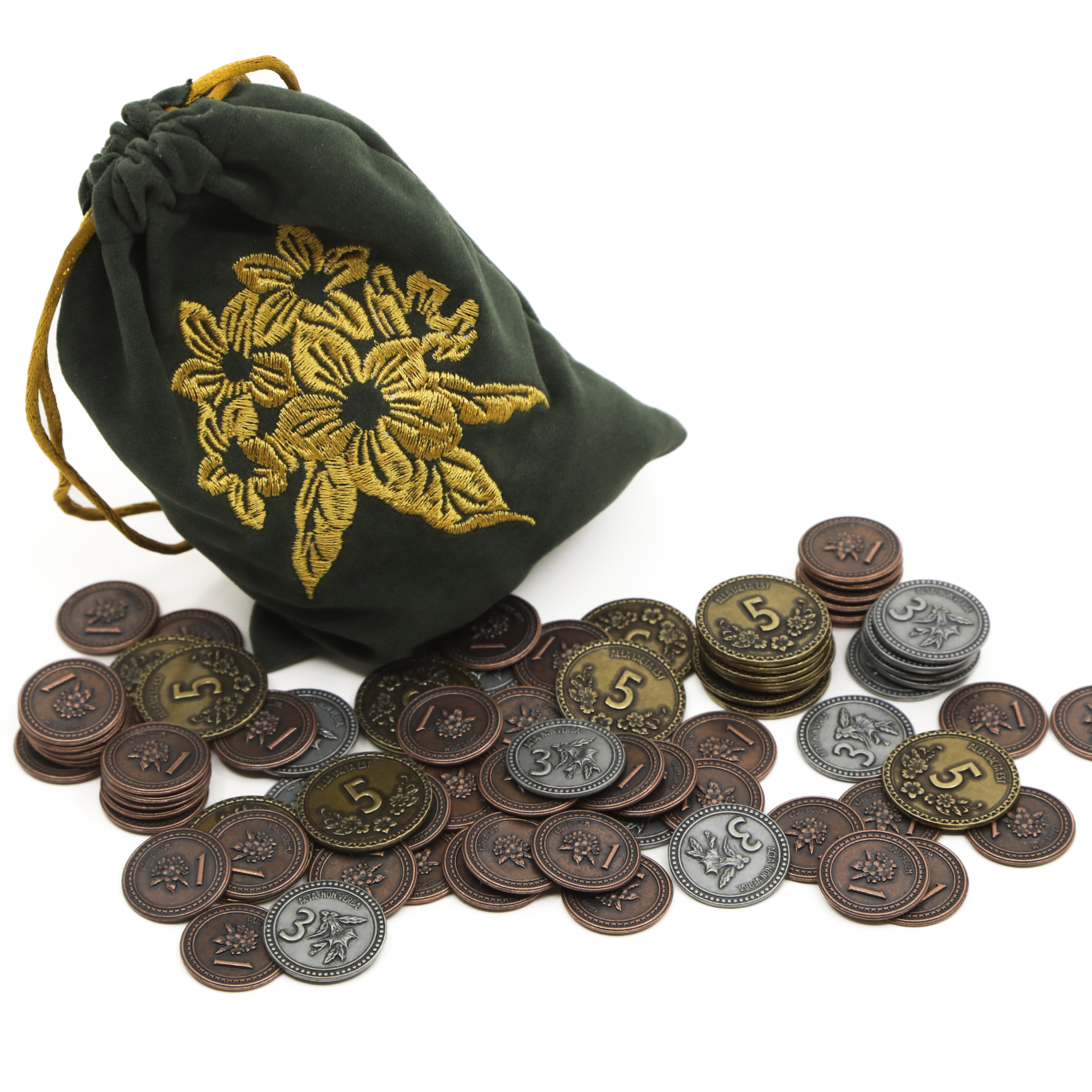 Botany - Board Game - Metal Coins Upgrade