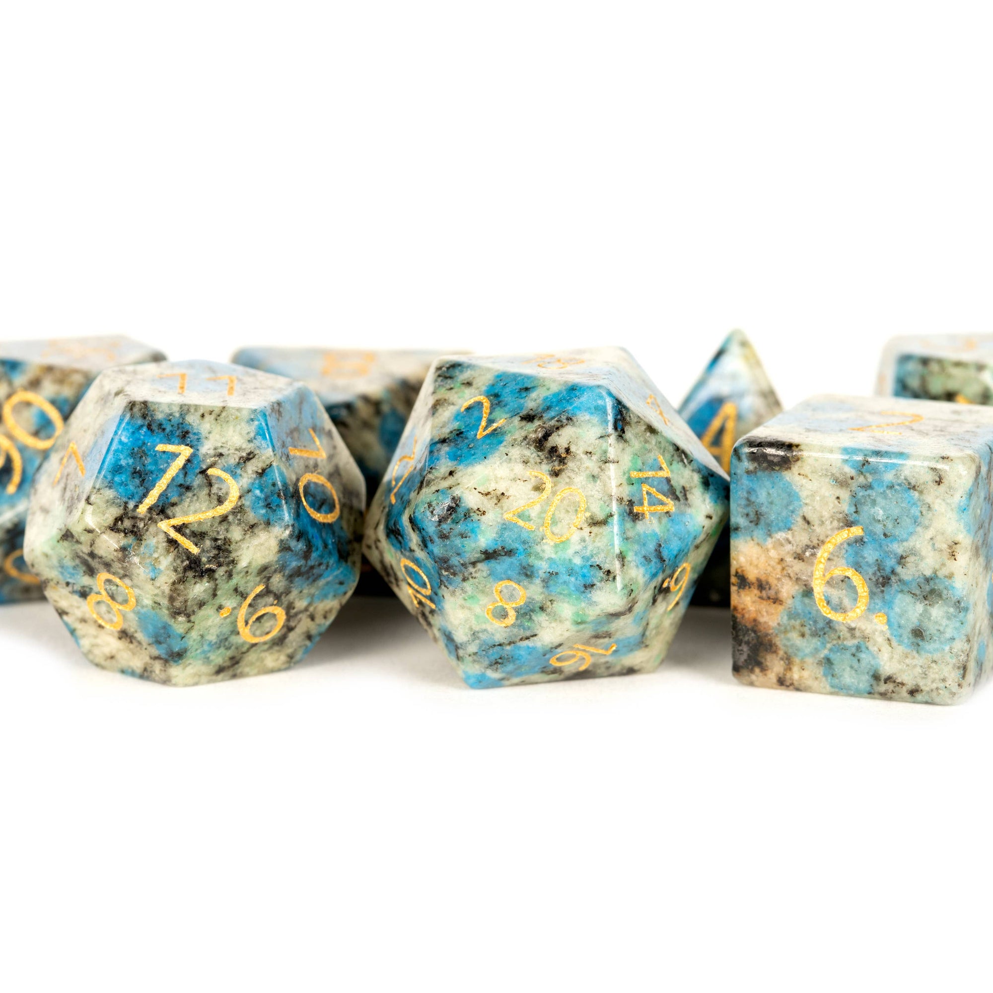 PREMIUM Engraved Gemstone Dice - Engraved K2 Stone