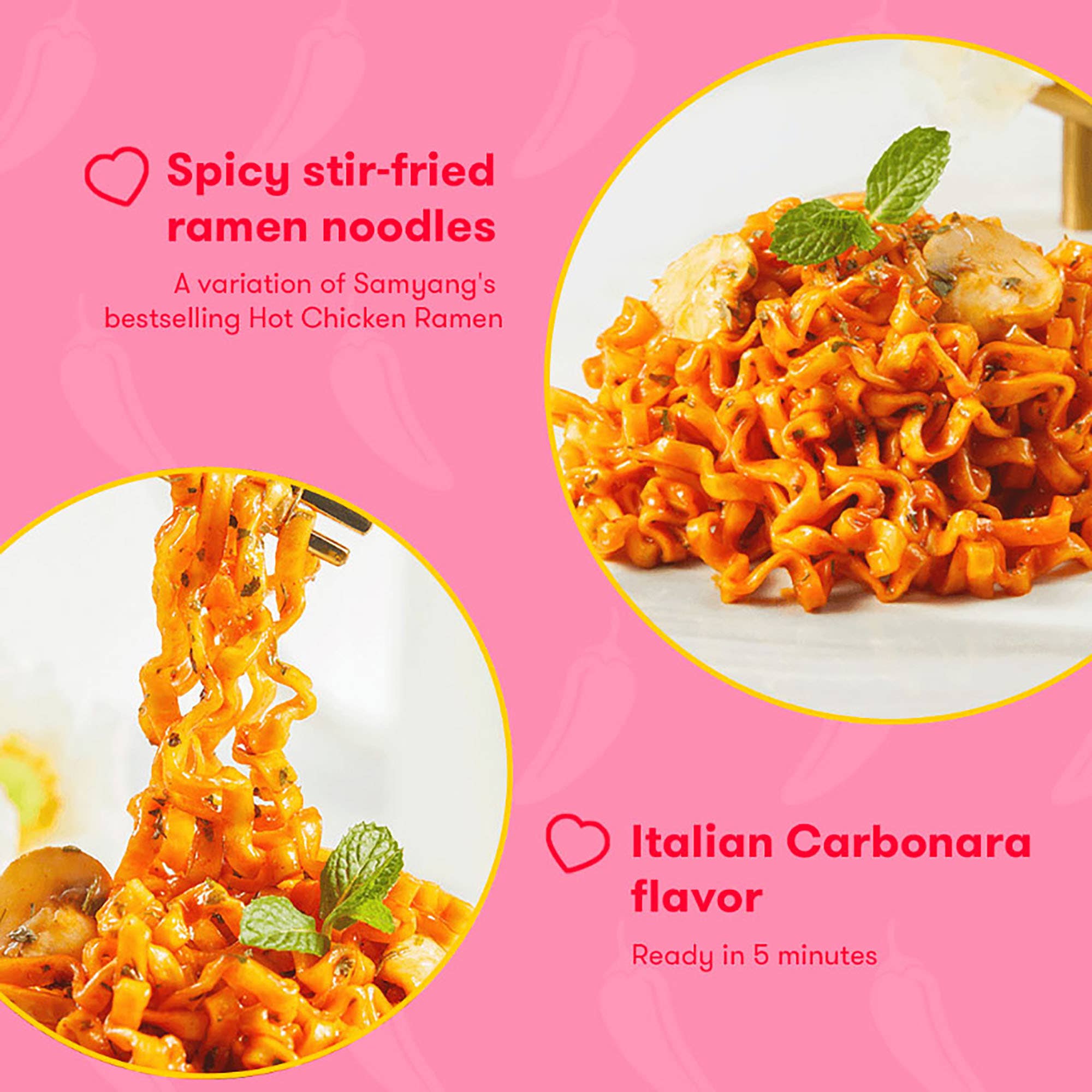 Samyang - Buldak - Carbonara - Spicy Chicken Flavor Ramen