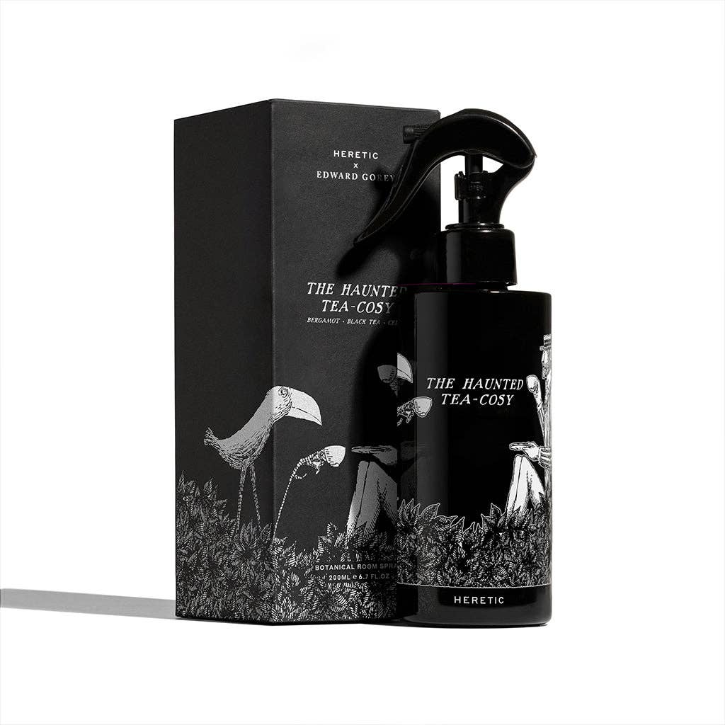 Heretic Parfum x Edward Gorey - The Haunted Tea-Cosy Room Spray