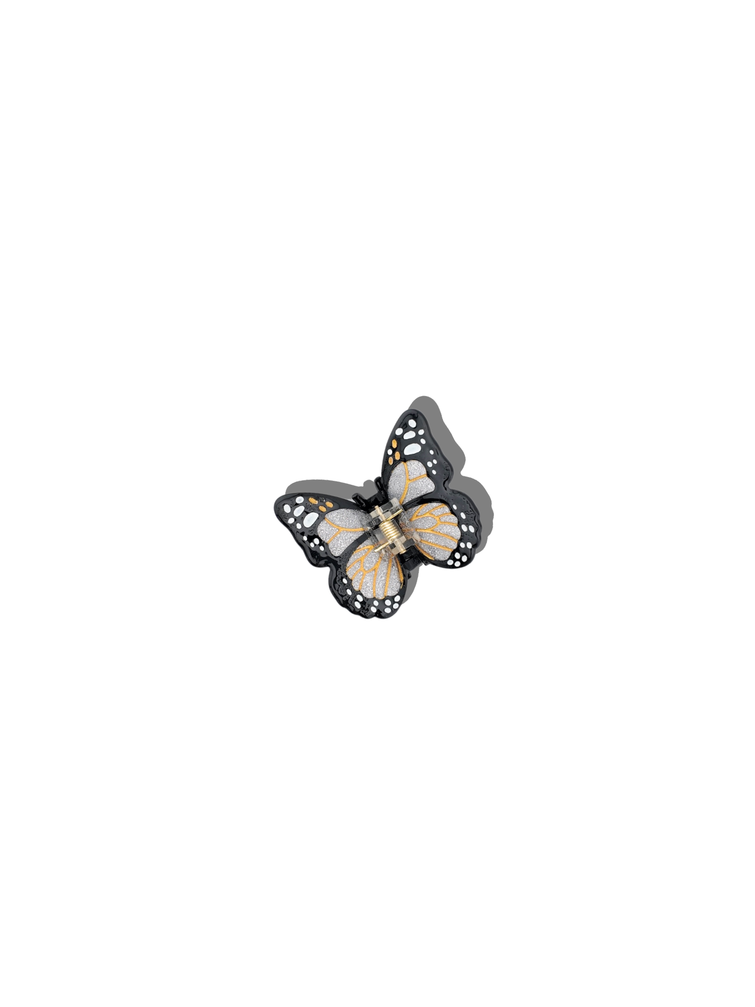 Solar Eclipse - Mini Monarch Butterfly Claw Hair Clip: Baby Blue - Limited Edition