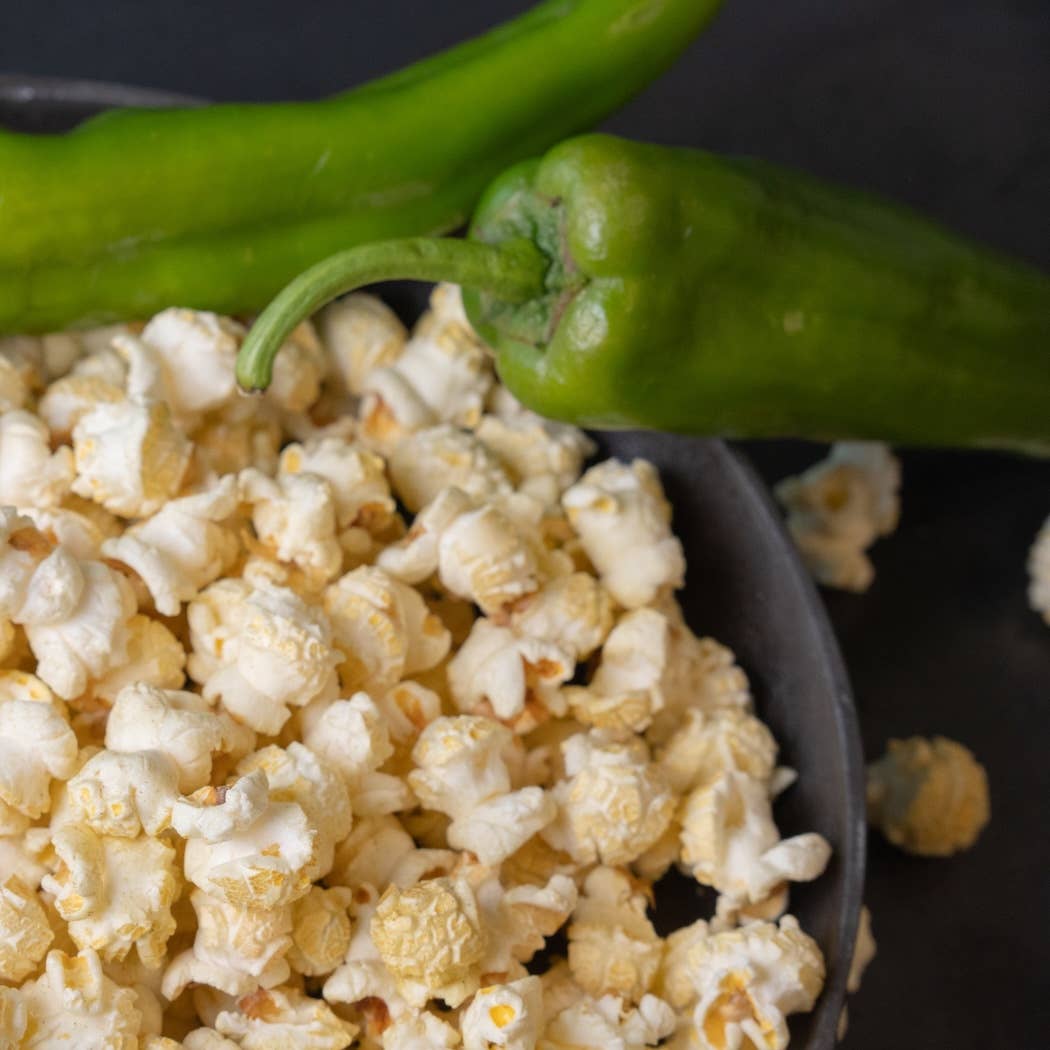 POPPED Artisan Popcorn - Green Chile Artisan Popcorn