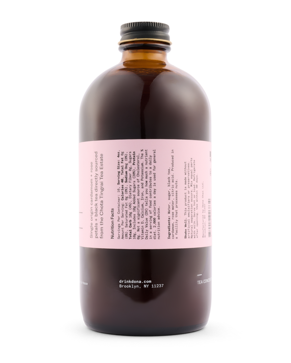 Dona - Cardamom Rose Tea Concentrate