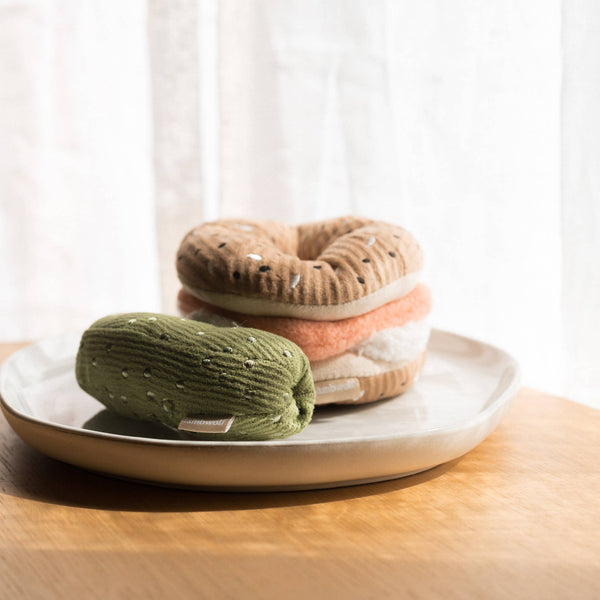 Lambwolf Collective - Enrichment Dog Toy - Bagel + Pickle