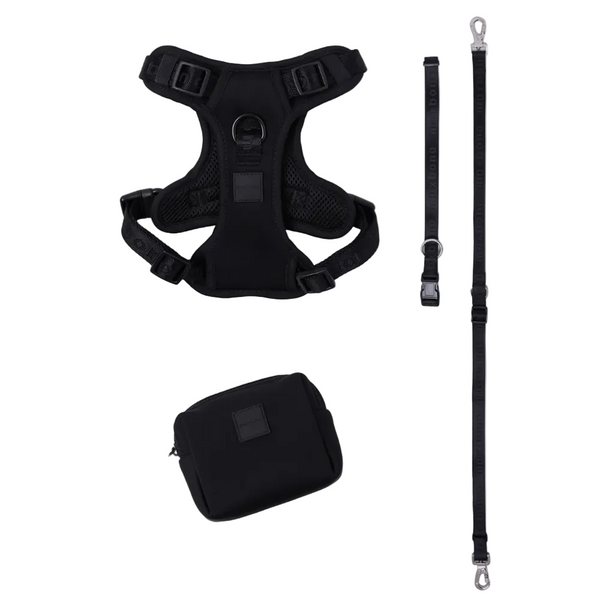 maxbone - Go! With Ease Leash Bundle - Black