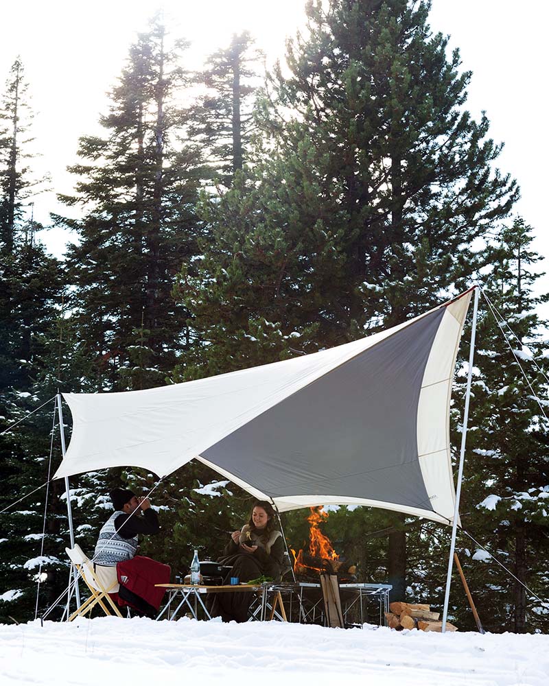 Snow Peak - Takibi Tarp Hexa Set M