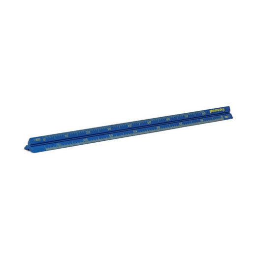 Penco - Metric Drafting Scale - Blue