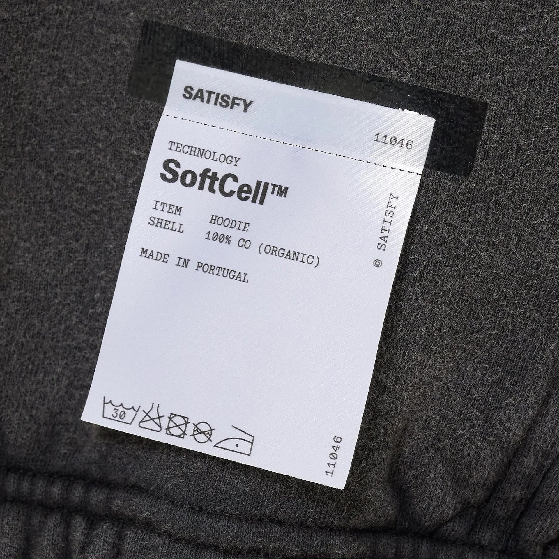 Satisfy - SoftCell Hoodie - Varsity - Aged Black