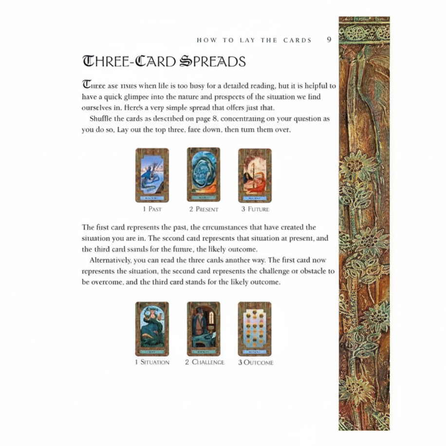Dragon Tarot photo 3, white border with contents unchanged