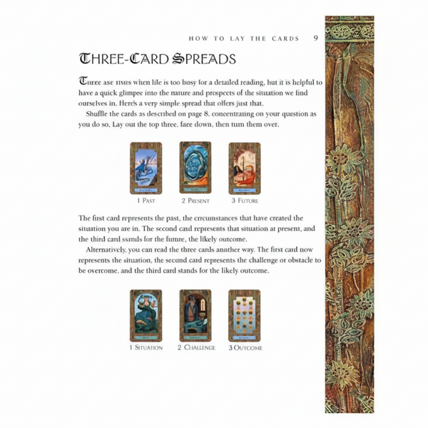 Dragon Tarot photo 3, white border with contents unchanged