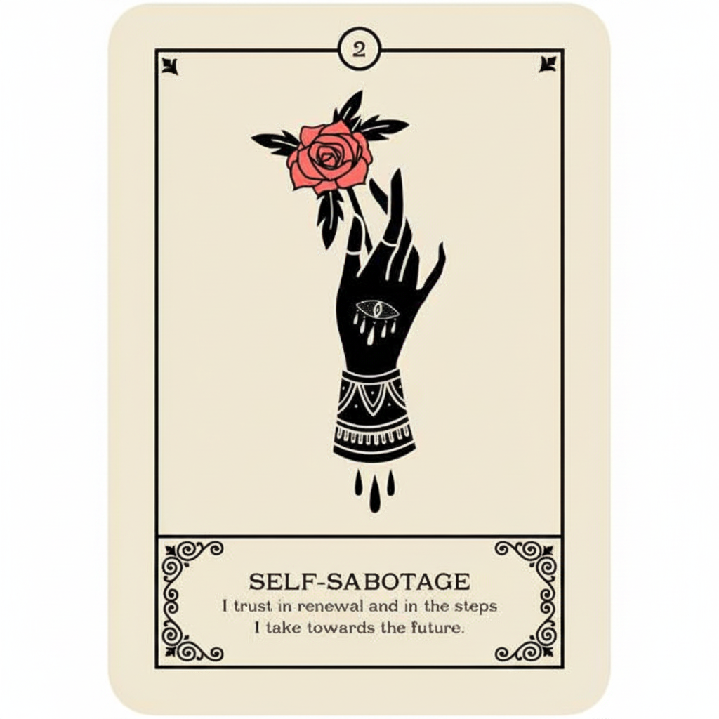 Cries of the Souls Oracle photo 4 square white background